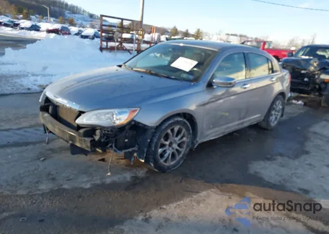 2013 Chrysler 200 Limited из США, поврежденный, VIN 1C3CCBCG9DN602336